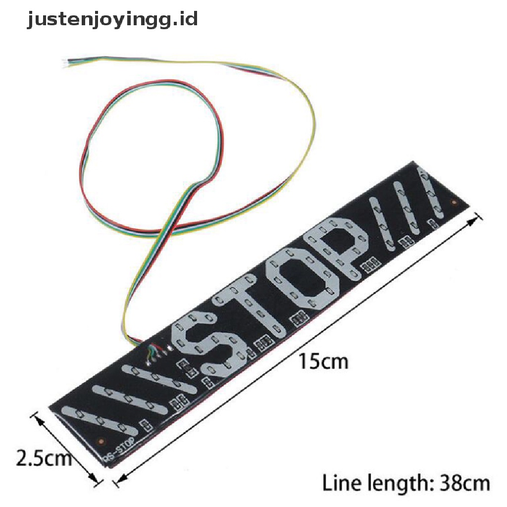 Justenjoyingg.id / 51 Lampu LED DRL Rem / Sein Belakang Motor