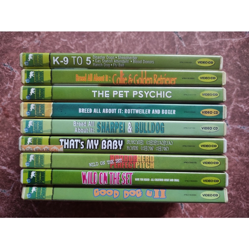 Paket 10 VCD Animal Planet Dog Series