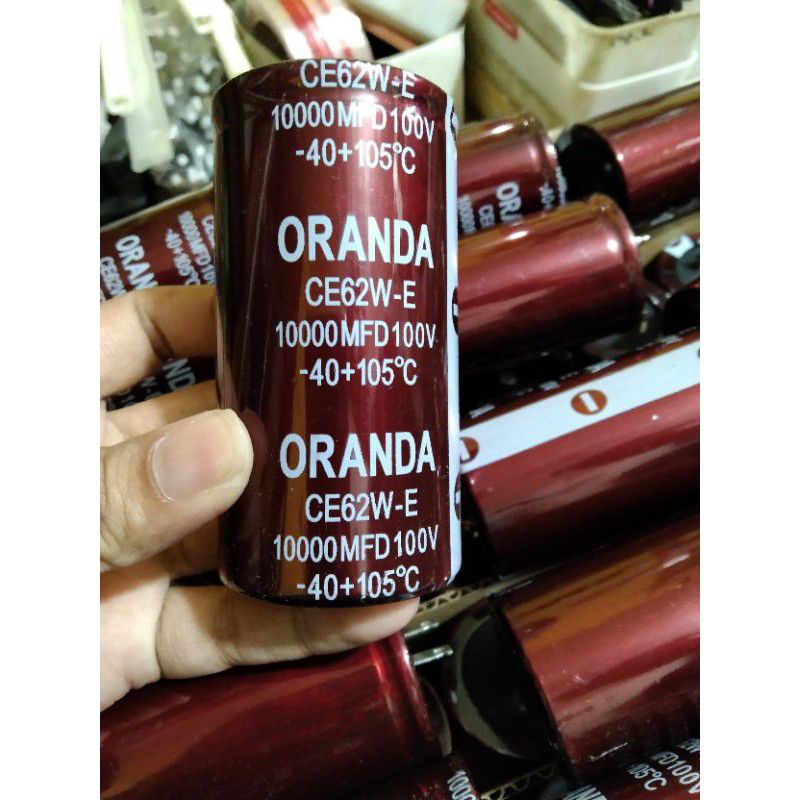 Elco 10000uf 100v oranda kapasitor