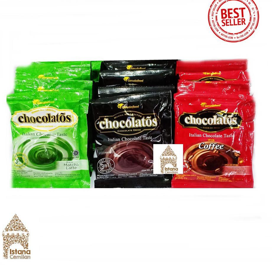 

STAR BRANDS Chocolatos Chocolate Drink Isi 10pcs Cokelat / Matcha / Coffee