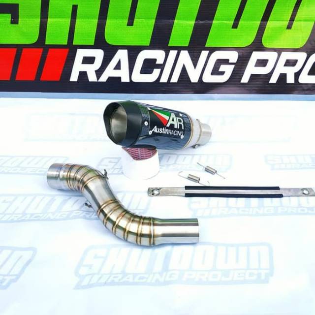 Silincer Knalpot AUSTIN RACING GP 1RR Slip ON CBR - CBR 250RR - CBR 150R