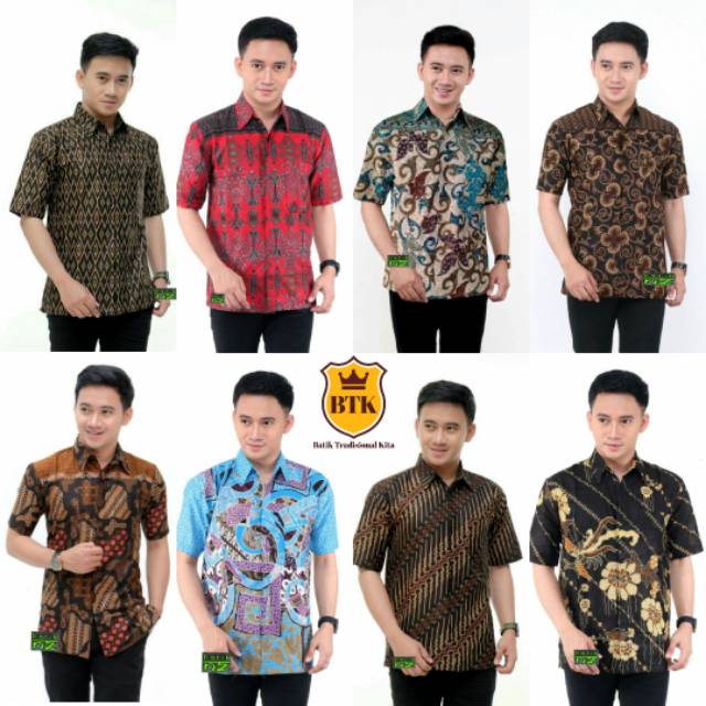 Kemeja Batik - Hem Pria - Hem Batik Pria - Atasan Pria - Atasan Batik - Batik Pria - Batik Hem