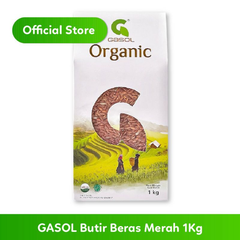 Gasol beras bulir kemasan 1kg