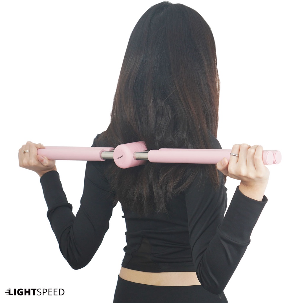 LIGHTSPEED Tongkat Yoga Pilates / Back Stretch Sticks / Yoga Stick Tongkat / Alat Bantu Yoga Penegak Punggung-7