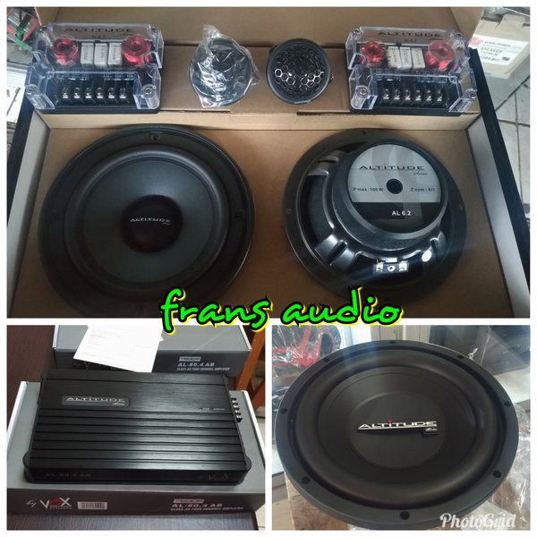 Terbaru           paket audio Vox altitude series sound quality loud paket SQL