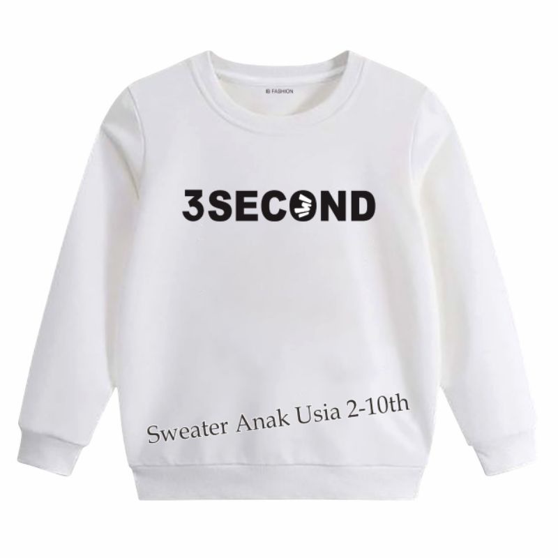 ((IB))SWEATER ANAK2 UNISEX/3ECOND DIGITAL SABLON