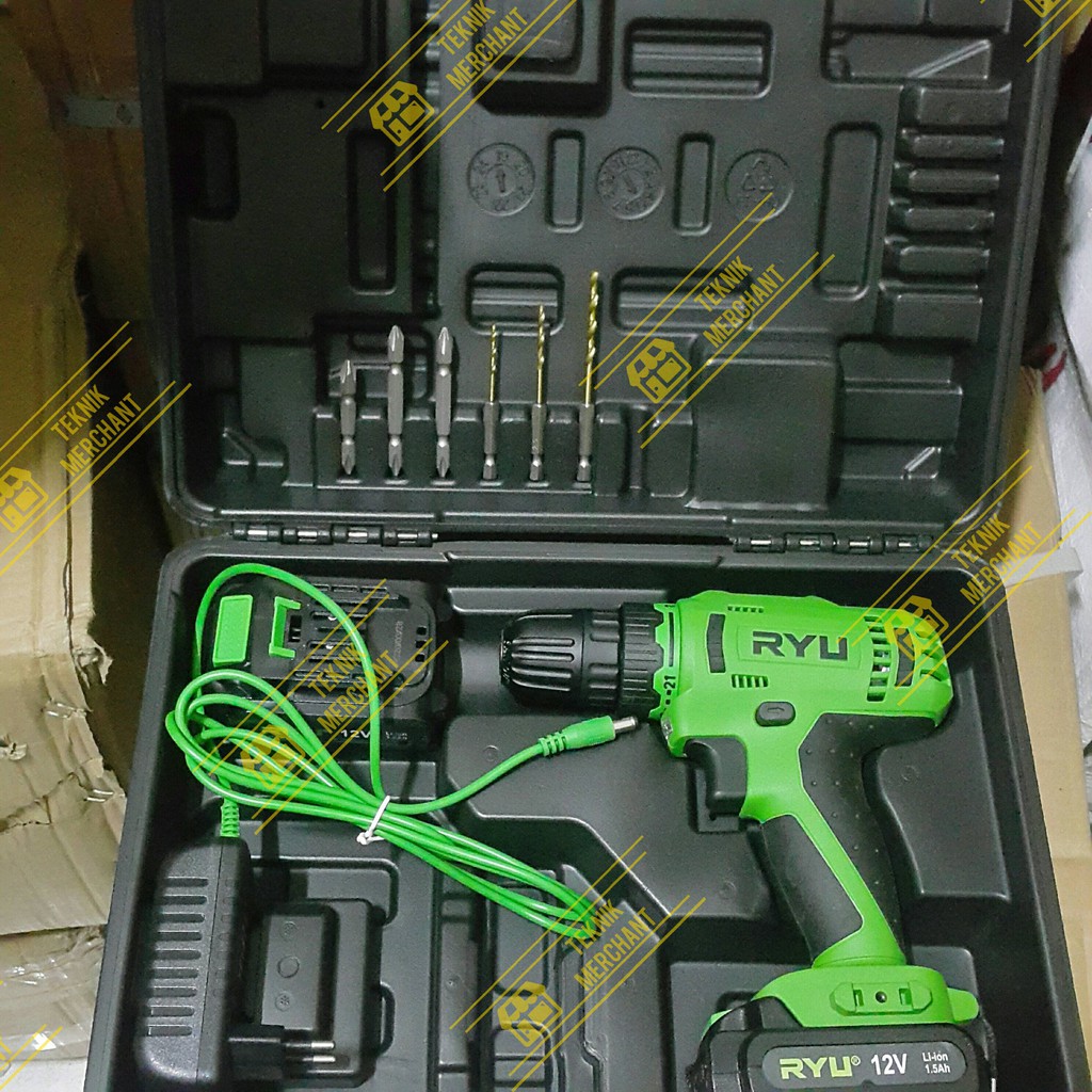 Bor Cordless Set RYU 12V