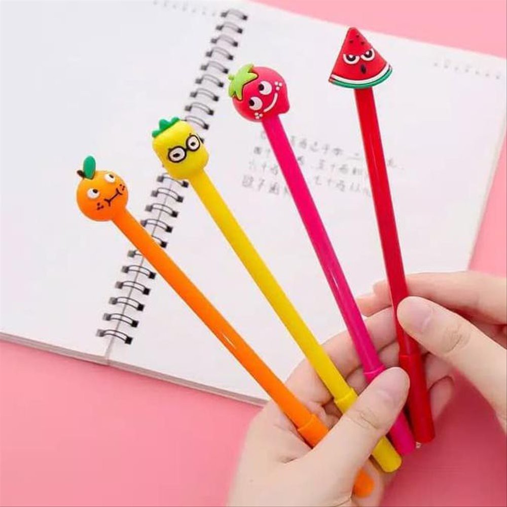 

Alat Tulis Pulpen Karakter Buah Unik Bolpoin Ballpoint Karakter Unik Lucu Pena Mini Fruits