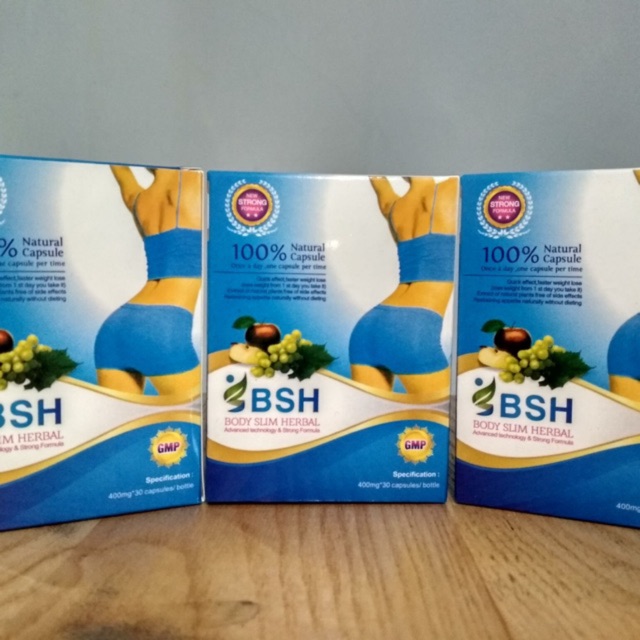 BSH Body Slim Herbal Original - BSH IMPORT obat diet langsing