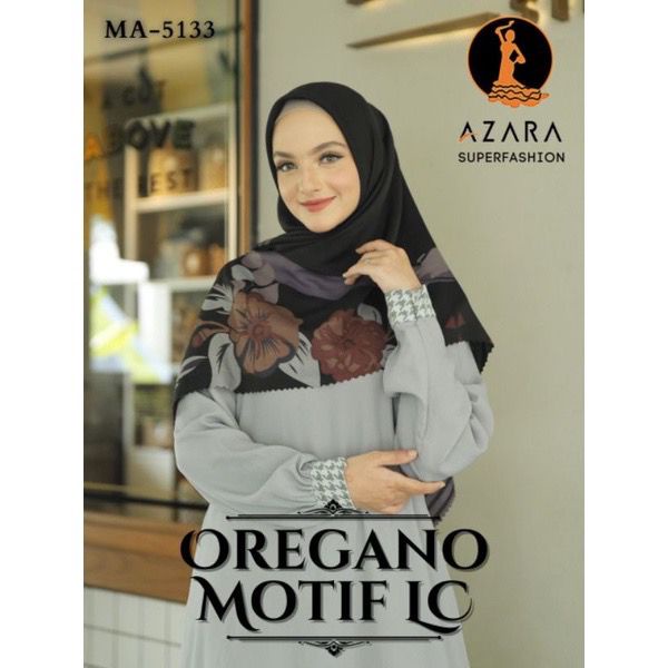 (GROSIRJAYA32) HIJAB LASERCUT AZARA VOAL MOTIF