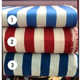 Bahan katun print/Katun salur/Kain katun salur