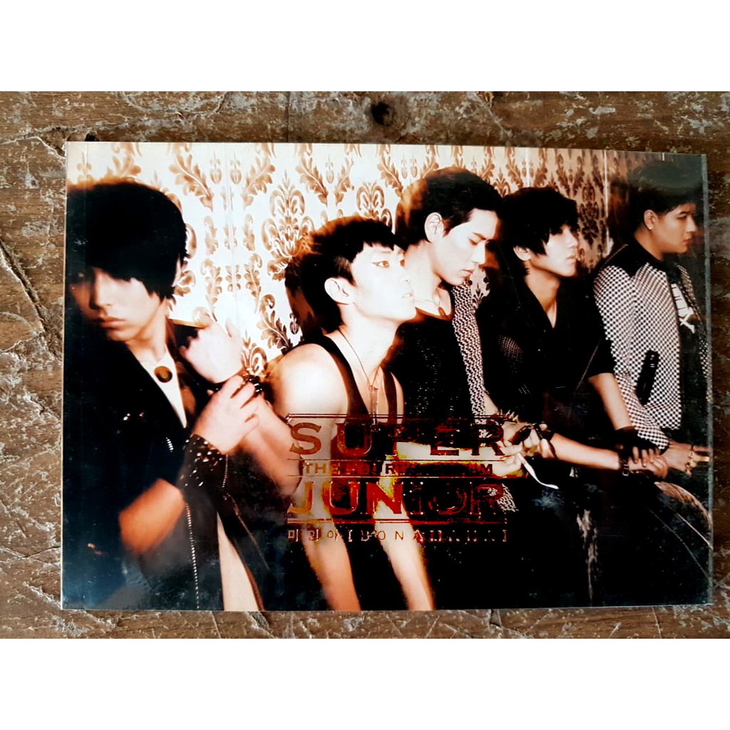 Super Junior - The 4th Album Bonamana - Ori NEW MUSIK CD