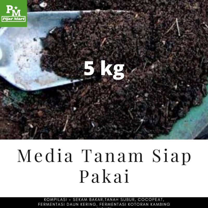 Media Tanam Siap Pakai Kemasan 5 Kg