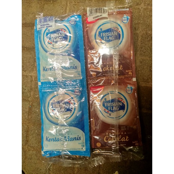 

Susu Bendera "FRISIAN FLAG" renteng isi 6 Sachet