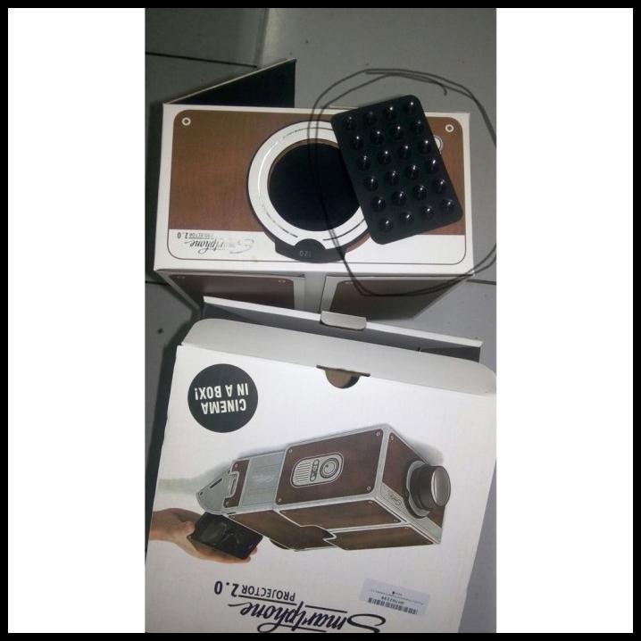Cardboard Layar Proyektor Handphone Smarthphone Hp Nonton Film