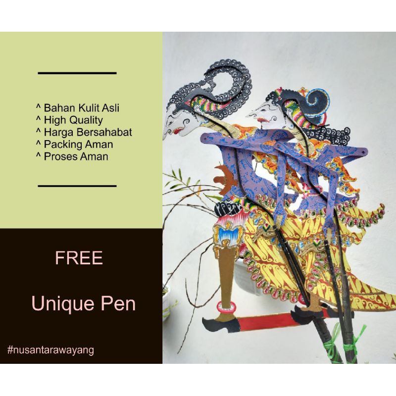 Wayang Kulit Kamajaya Kamaratih Halus