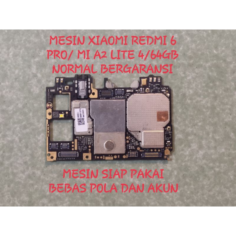 mesin xiaomi mi a2 lite normal mesin redmi 6 pro normal mesin mi a2 lite 4/32gb normal mesin mi a2 l