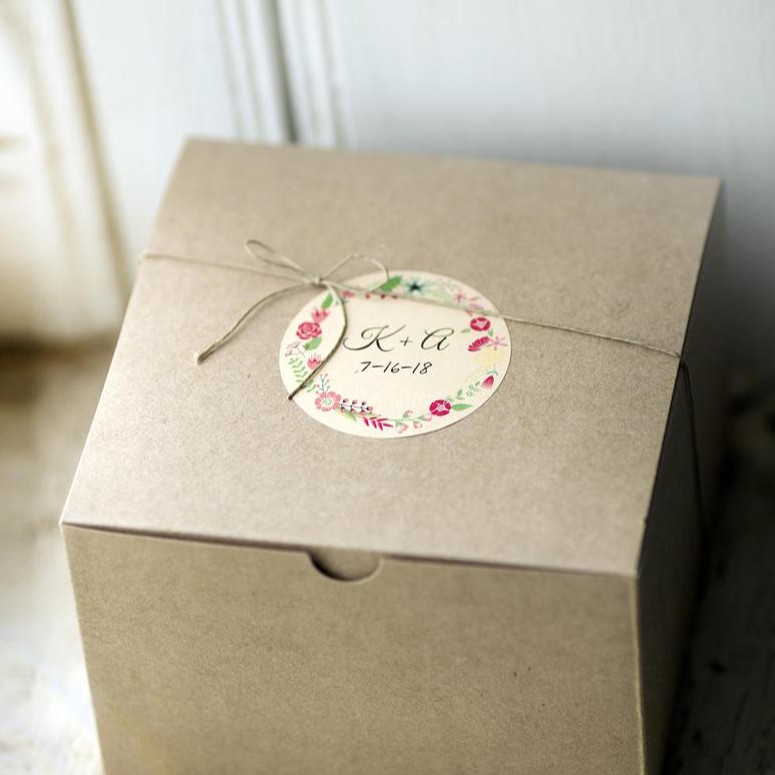 Dus Packing Kecil Online Shop Coklat Polos 10x10x5 cm Kardus Packing Olshop Box Packaging Mini Murah-1