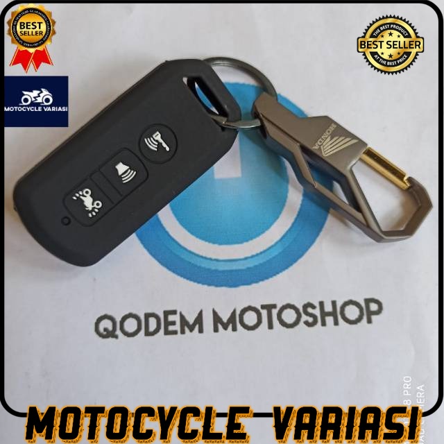 Paket gantungan kunci dan cover remot honda ADV 150 dan PCX 150