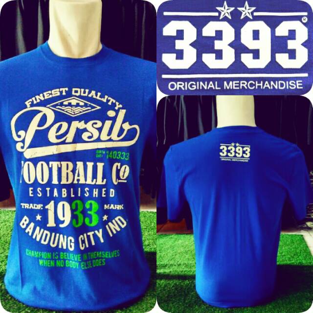T shirt persib 3393 original merchandise
