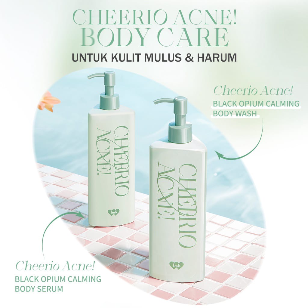 Barenbliss Cheerio Acne! Black Opium Calming Body Wash