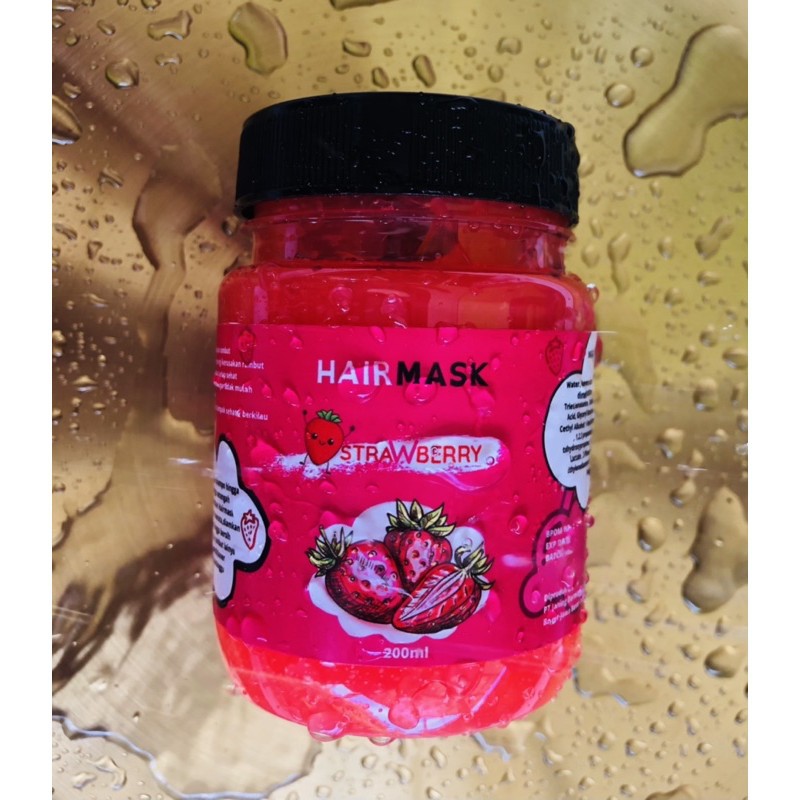 READY ~ Hair Mask 200ml by Zbeautycare/ Hair spa BPOM