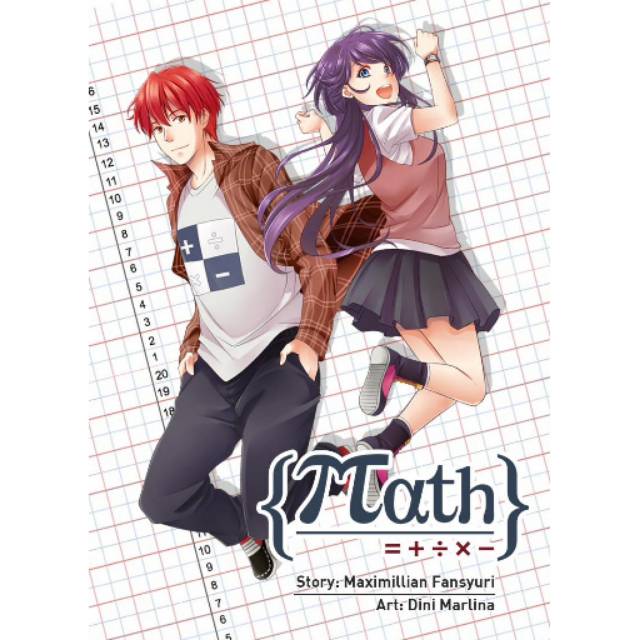 KOMIK MURAH 20.000 Math vol 1 re:ON Comics oleh Maximillian Fansyuri dan Dini Marlina