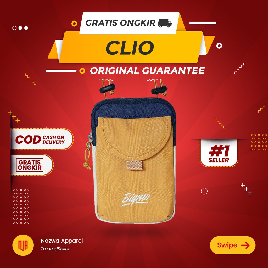 TAS SELEMPANG SLING BAG BIGMO CLIO AUTUMN