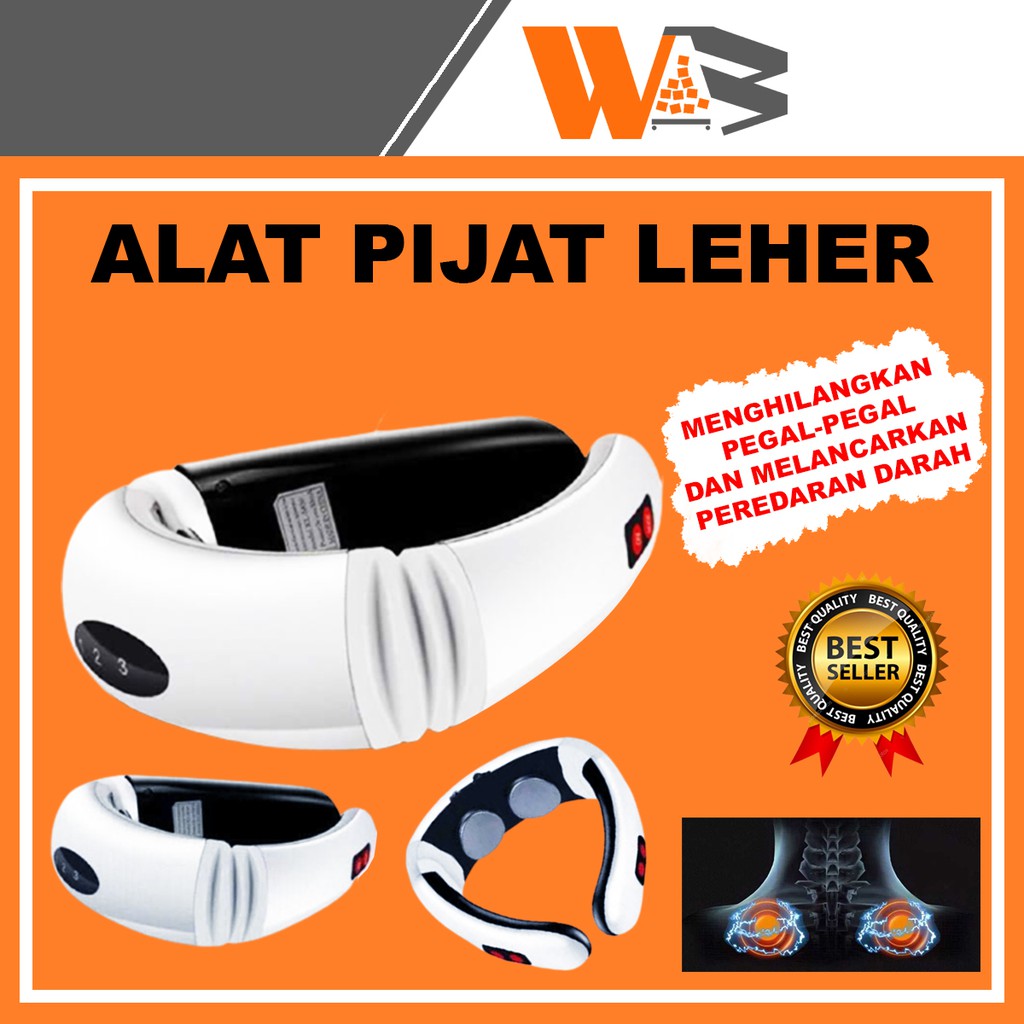 COD Alat Pijat Leher Elektrik Terapi Leher Hilangkan Pegal Melancarkan Peredaran Darah C68