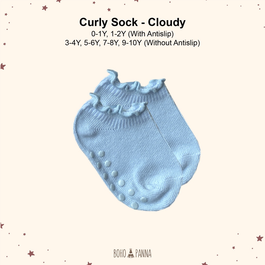 BOHOPANNA Curly Sock - Kaos Kaki Anak