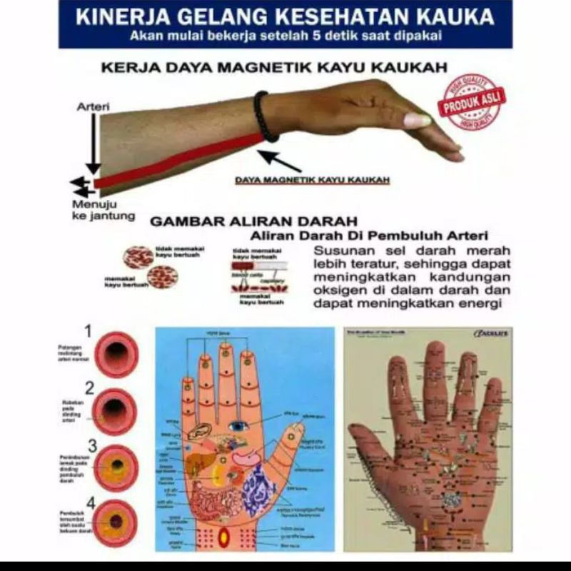 gelang kayu kokka Marjan tong