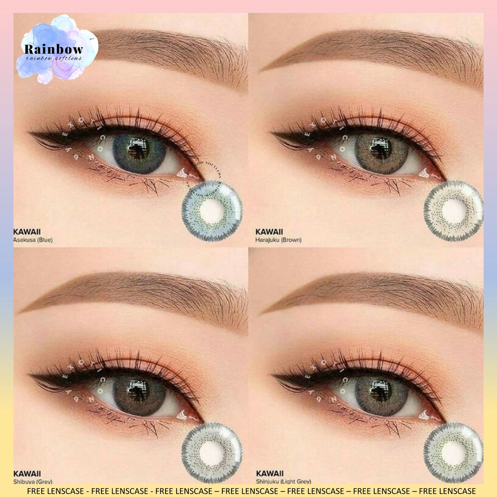 [COD] SOFTLENS X2 KAWAII NORMAL &amp; MINUS ( -0.50 SD -3.00) DIAMETER 14.5MM