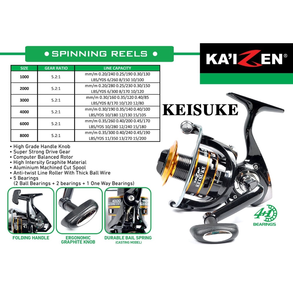 Reel SPINNING KAIZEN KEISUKE