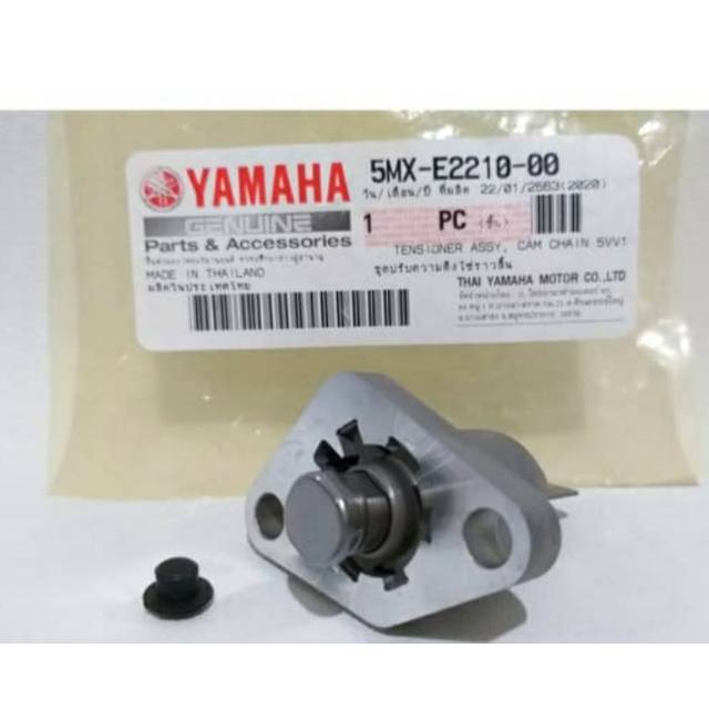 TONJOKAN KETENG TENSIONER  VIXION OLD NVL MIO NOUVO FINO KARBU R15 V2 ASLI ORI YAMAHA 5MX E2210 00