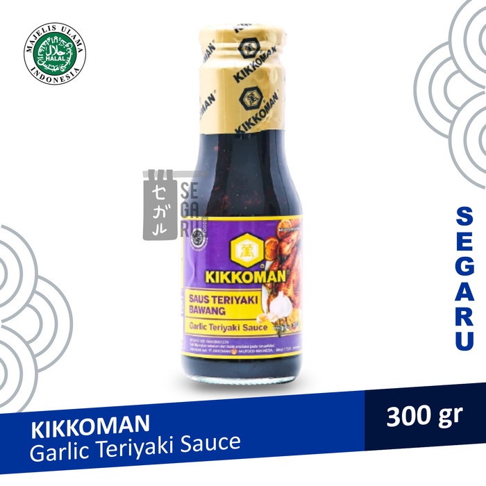 

Kikkoman Garlic Teriyaki Sauce Halal 300 gram Terlaris