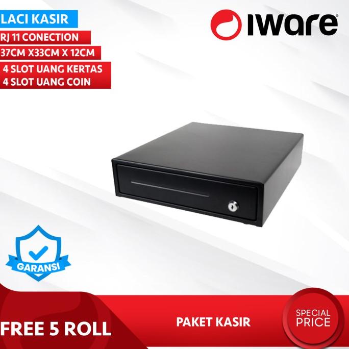 

Paket Kasir Android, Printer Bluetooth, Cash Drawer Free Kertas 5 Roll