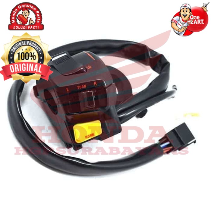 100% Ori Holder Kiri - Saklar Sein Riting Tiger REVO Lampu Switch Assy Winker Tiger 35200KCJ661