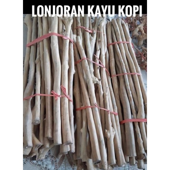 Lonjoran Kayu Kopi Panjang 120 cm