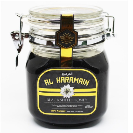 

Madu Murni Al Haramain Asli Blackseed Honey Habbatussauda 1kg