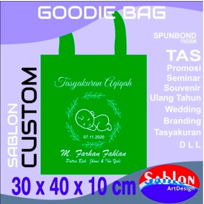 

Sablon Custom 30 x 40 x 10 cm