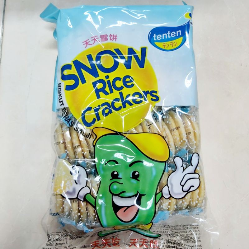 

Tenten Rice Crackers Snow 360gr isi 40x2