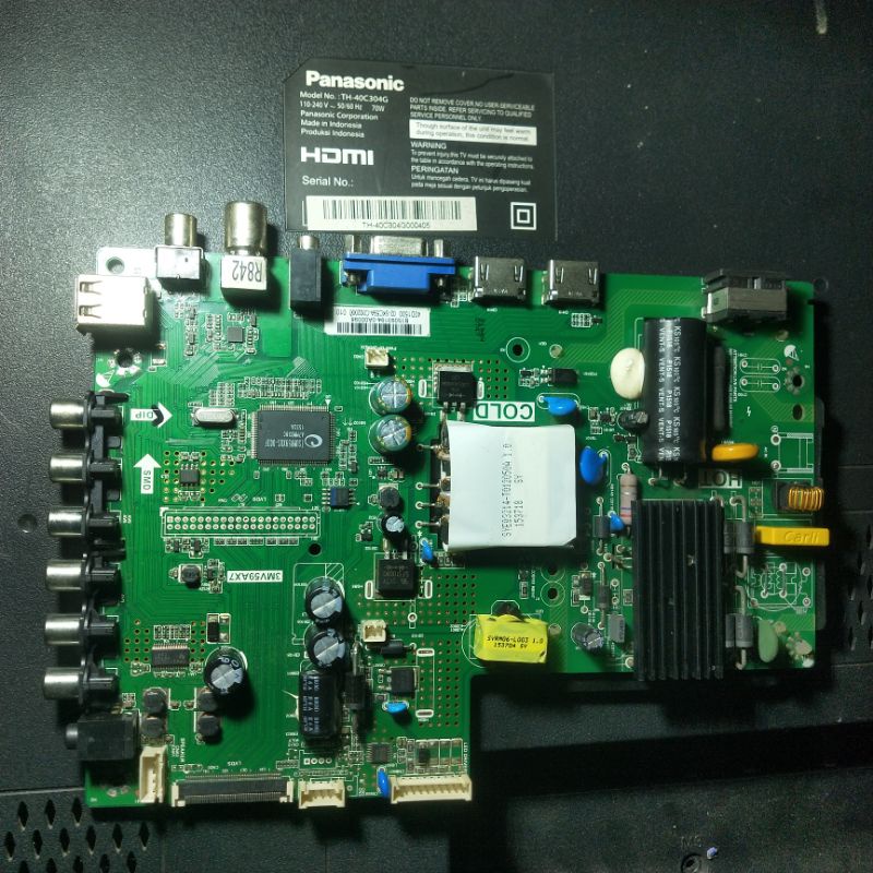 Mainboard TV Panasonic 40C304G - MB Panasonic TH-40C304G - MB 40C304G