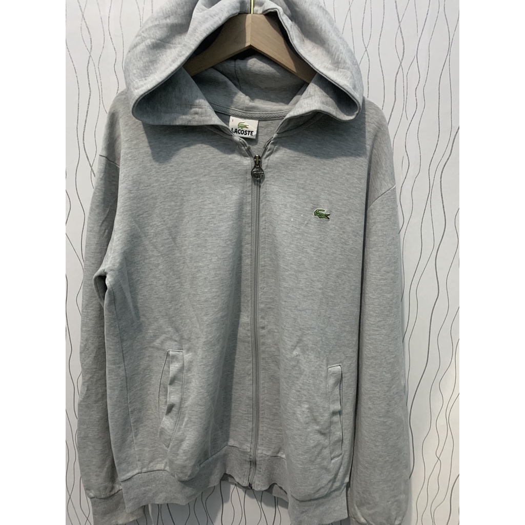 Sweater Hoodie Lacoste Bekas Second Branded