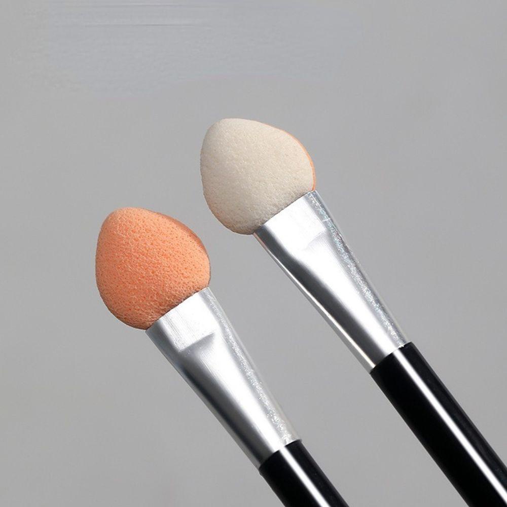 Needway   Double-ended Powder Stick Spons Kuku Kecantikan Kuku Salon Nail Art Alat Paku Smudge Stick