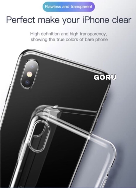 Case iphone 6 6s 7 8 plus X Xr Xs max 11 11pro 11 proMax clear acrylic casing bening transparan-5