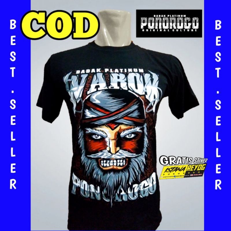 KAOS BUDAYA WAROK  PONOROGO / KAOS WAROK / KAOS PONOROGO / KAOS REOG