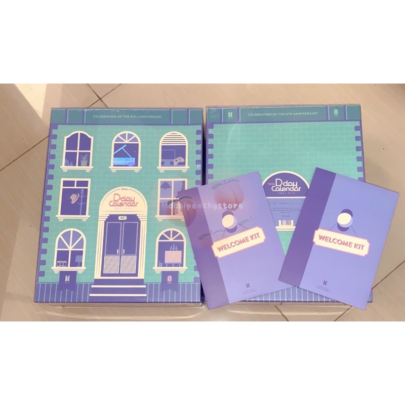 readystock fullset BTS festa D-Day Calendar