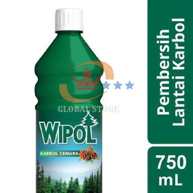 cairan pembersih lantai wipol cemara botol 750ml