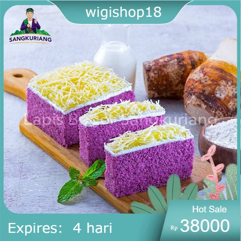 Jual Lapis Bogor Sangkuriang Full Talas Reguler Pack (550gr) Shopee