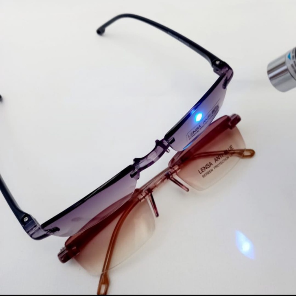 Kacamata Anti Radiasi Gadget / Komputer, Kacamata Fashion Anti Blue, Frame Pria Wanita Terbaru